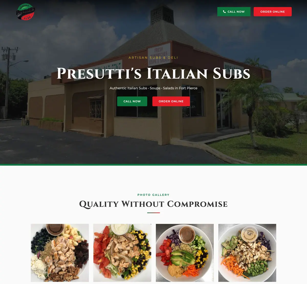 Screenshot of presuttisitaliansubs.com