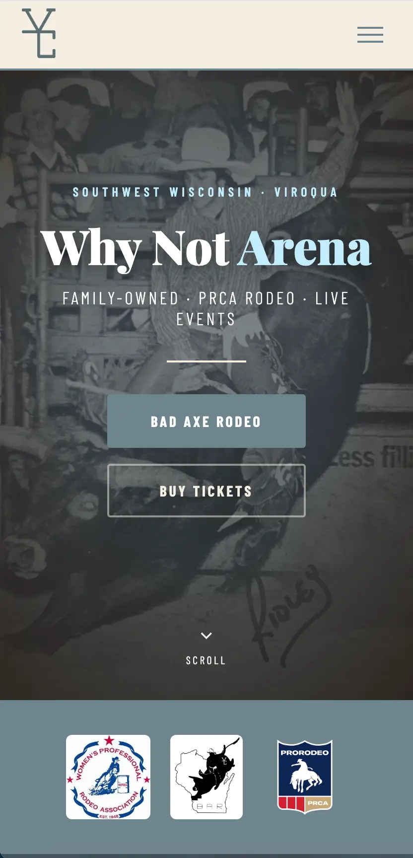 Mobile view of whynotarena.com